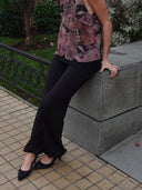 Pantalon Bomba con Sobrefalda